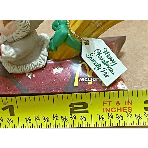 Enesco McDonald's Christmas Ornament Christmas Kayak 1992 Vintage Collectible - Picture 9 of 16